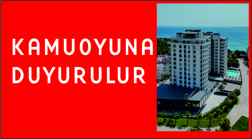 KAMUOYUNA DUYURULUR