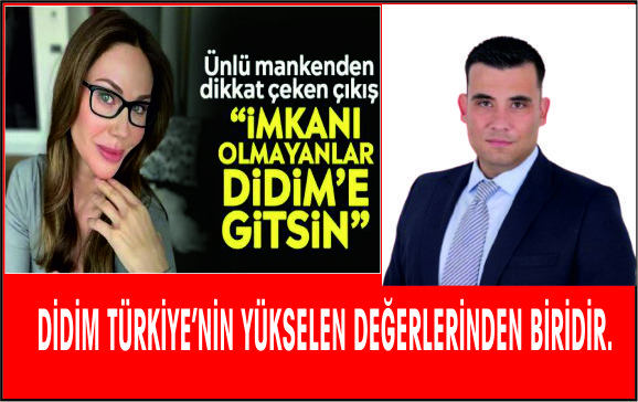 MHP DİDİM BELEDİYE MECLİS ÜYESİ AYDOĞAN ; DİDİM TÜRKİYE'NİN YÜKSELEN DEĞERLERİNDEN BİRİDİR