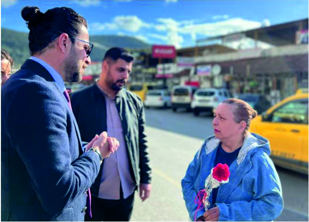 CUMHUR İTTİFAKI MECLİS ÜYESİ ADAYI EMRAH IRSIK 8 MART'TA KADINLARI UNUTMADI