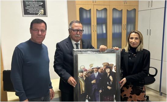 BİRLİK BAŞKANI ŞAKAR DİDİM  KREDİ VE KEFALET KOOPERATİFİNİ ZİYARET ETTİ