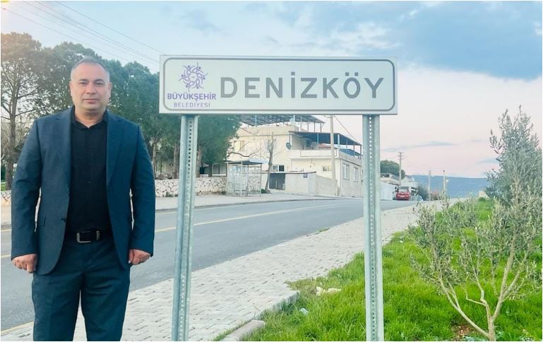 DENİZKÖYDE YENİ MUHTAR NURETTİN YILMAZ OLDU